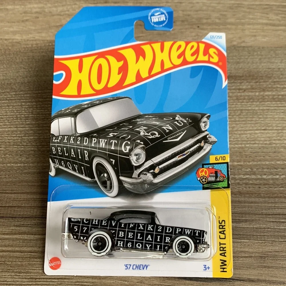 Hot Wheels 57 Chevy Belair HW T Art Car 1957 Chevrolet Bel Air Hotwheels 2024 🆕